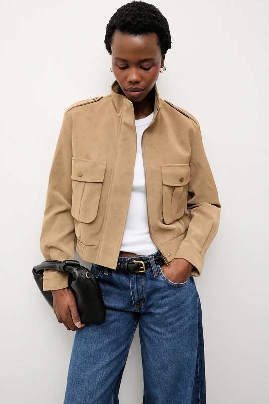 Answear.LAB kurtka 8808.FLK beżowy