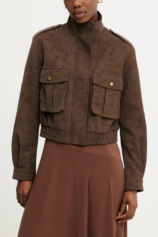 Answear.LAB kurtka brązowy 8808.FLK