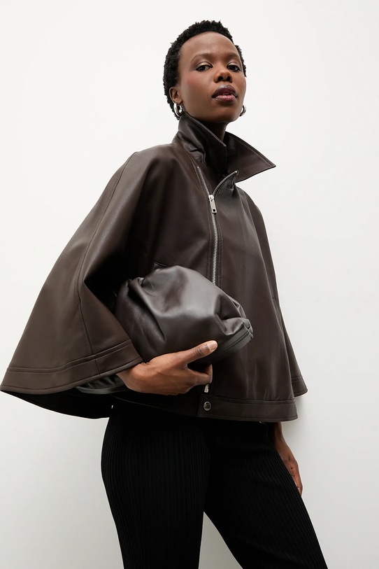 Answear.LAB poncho 8809.FLK brązowy WS26