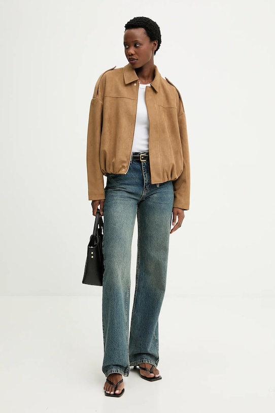 Answear.LAB kurtka brązowy 8788.FLK