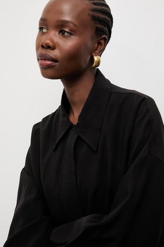 Answear.LAB bunda bomber dámska čierna 160895.tok