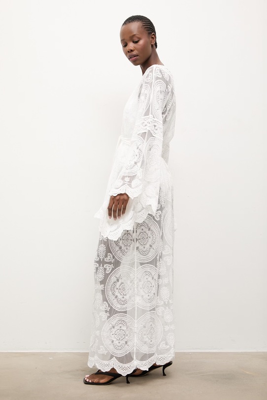 Answear.LAB narzutka plażowa biały LU5563.fak