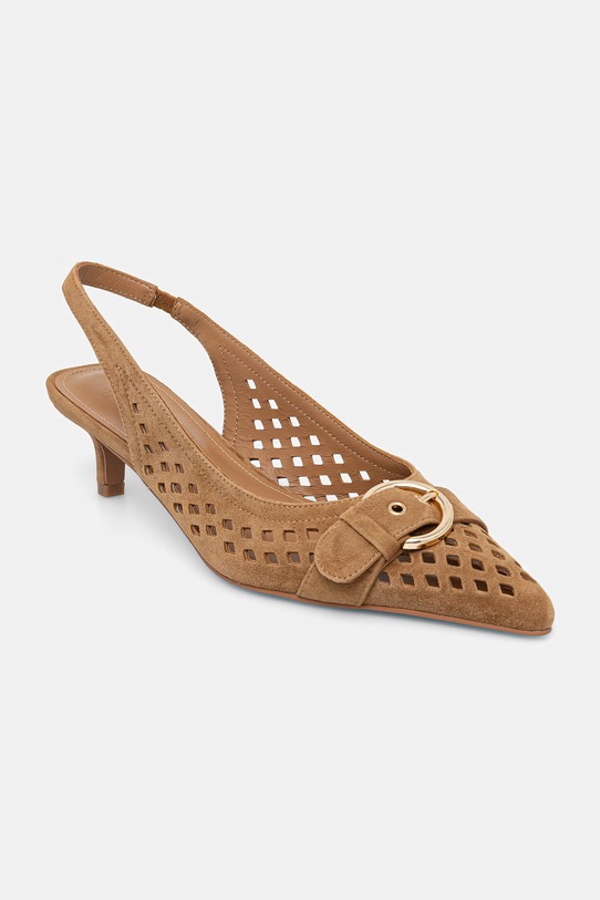 Γόβες σουέτ Answear.LAB SH-7613-3381H.hak καφέ WS26