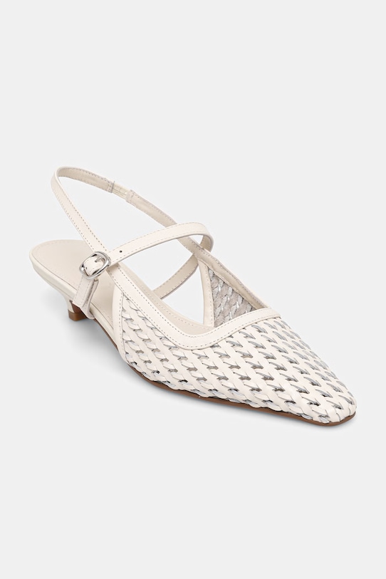 Answear.LAB szpilki skórzane SH-D24019-3607A.hak beżowy WS26