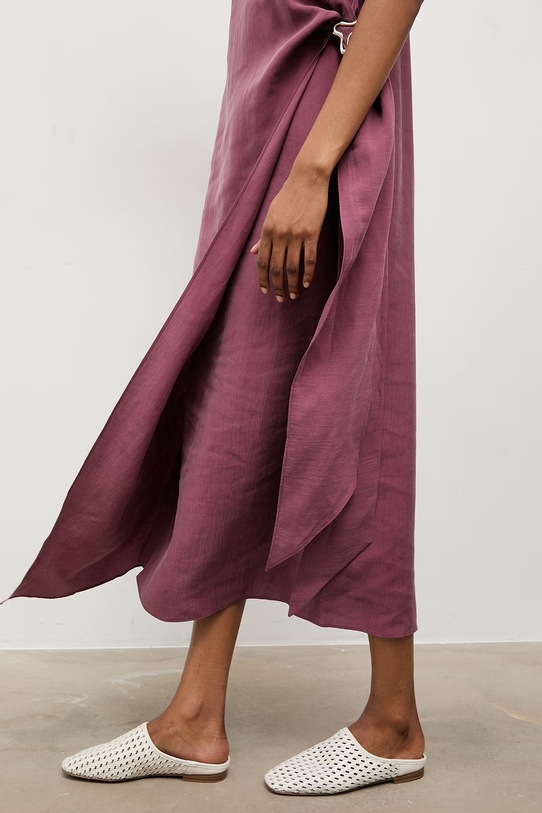 Kožené šľapky Answear.LAB usňová koža béžová WS26-OBD003