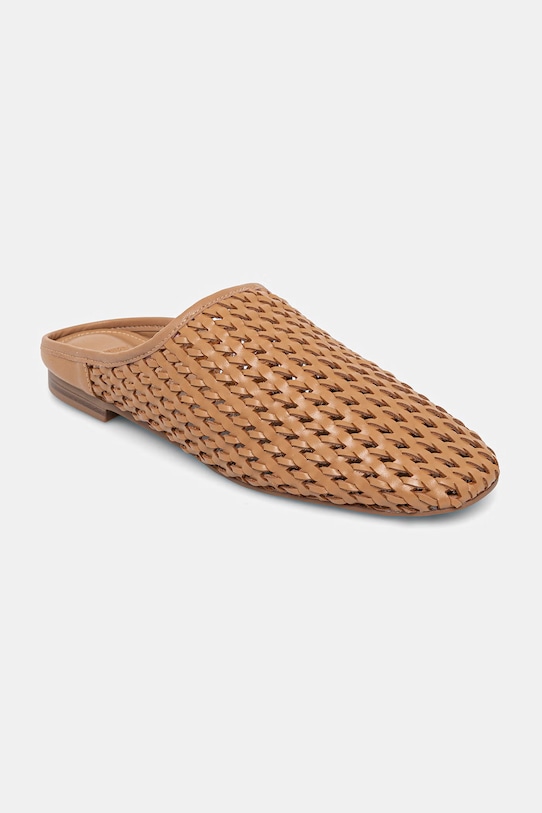 Кожаные шлепанцы Answear.LAB SH-D24210-3220H.hak коричневый WS26