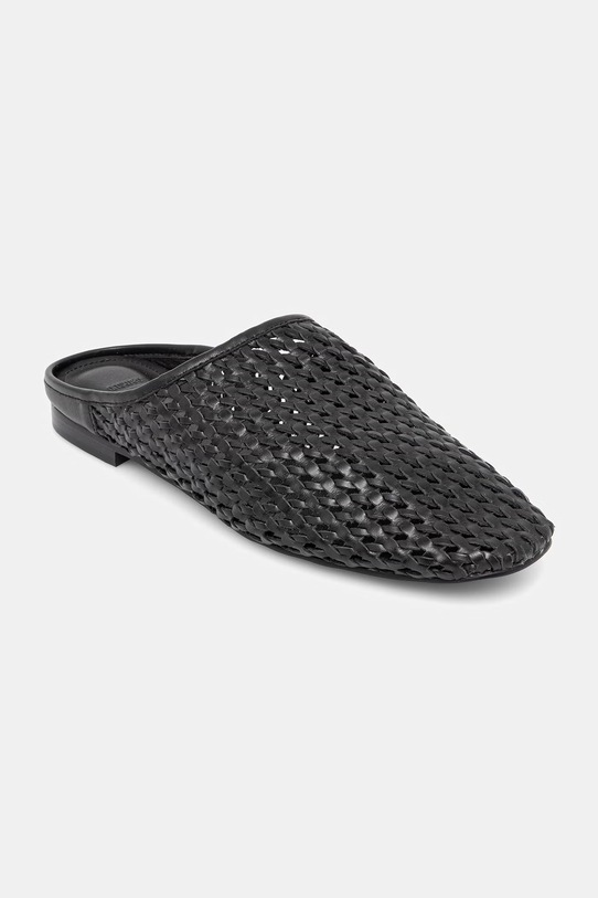 Кожаные шлепанцы Answear.LAB SH-D24210-3220H.hak чёрный WS26