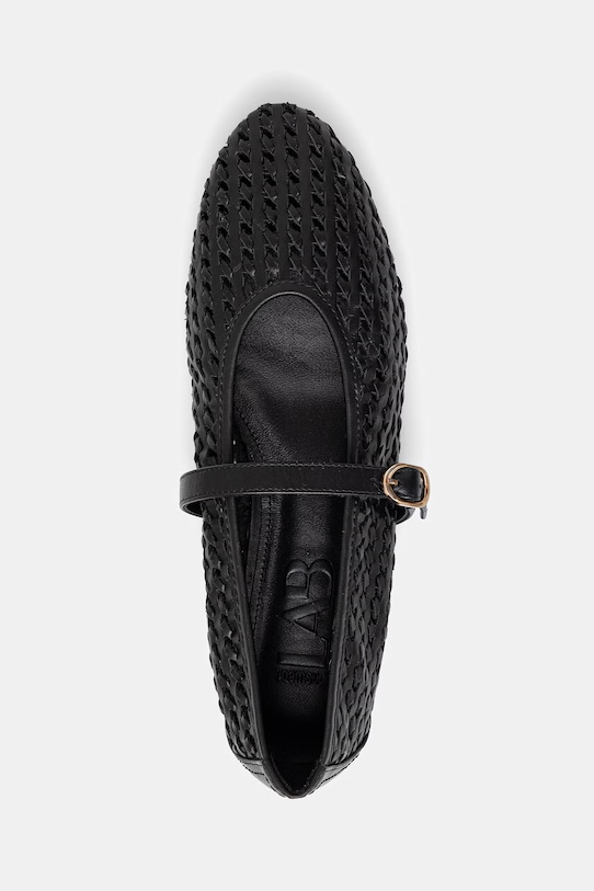 Δερμάτινες μπαλαρίνες Answear.LAB SH-D25056-3256A.hak μαύρο