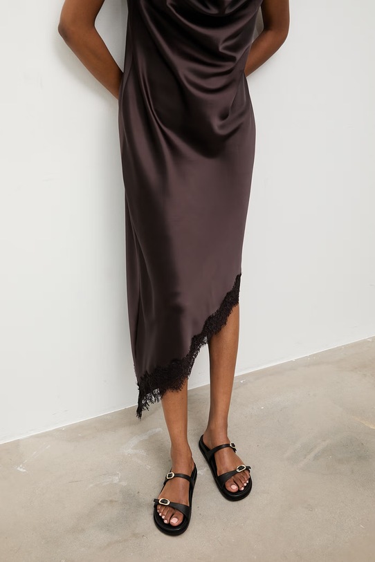 Answear.LAB klapki skórzane płaski czarny LA-89863-2079A.hak