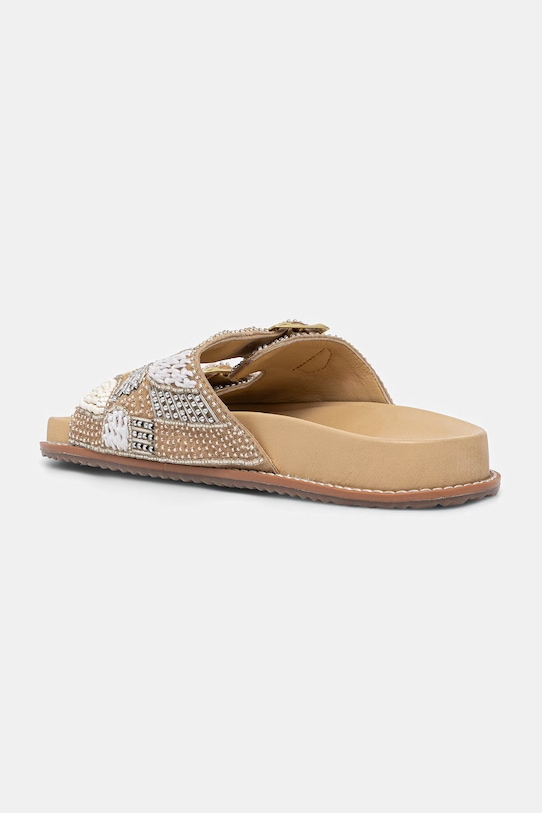 Answear.LAB klapki damskie beżowy WS26-OBD013