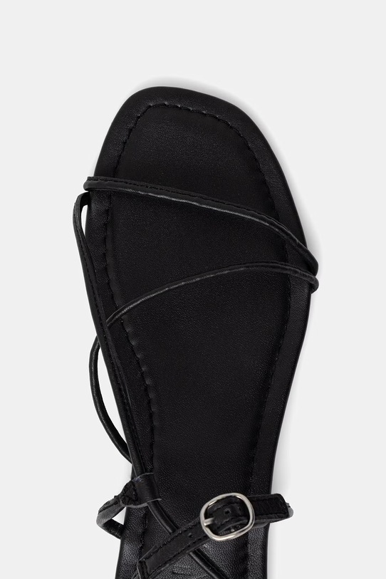 Answear.LAB sandały damskie skórzane czarny WS26-OBD017