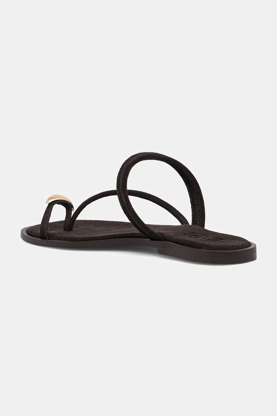 Obuwie Answear.LAB japonki damskie zamszowe WS26-OBD018 brązowy