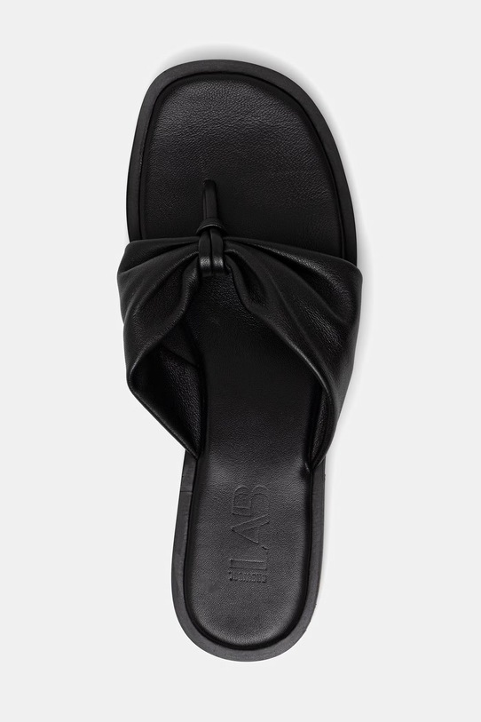 Answear.LAB japonki damskie skórzane czarny WS26-OBD019