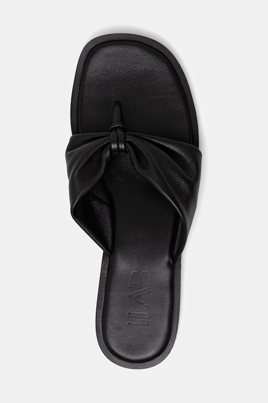 Answear.LAB japonki damskie skórzane czarny WS26-OBD019