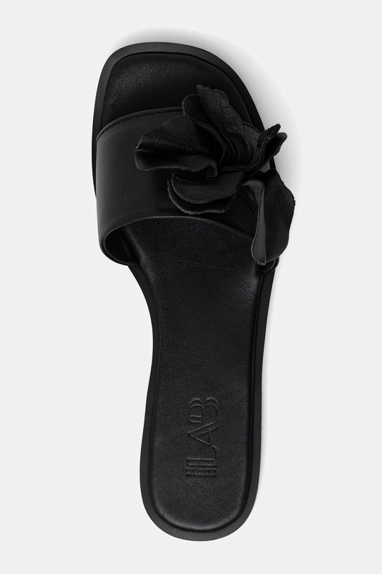 Answear.LAB klapki damskie skórzane WS26-OBD020 czarny