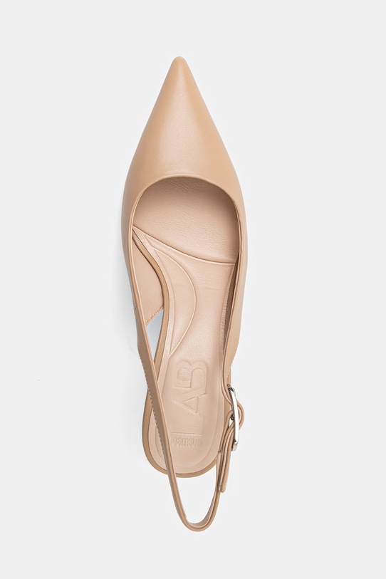 Answear.LAB szpilki skórzane beżowy LT21-Y2.cjk