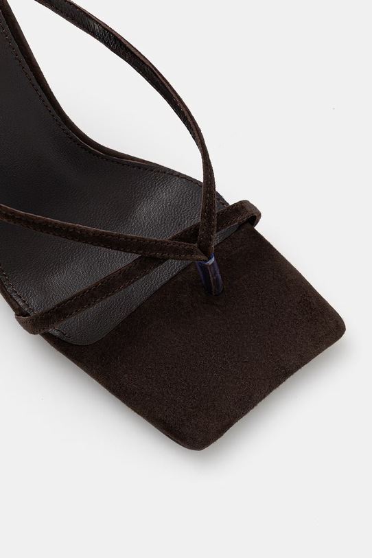 Answear.LAB sandały zamszowe LT0607-201.cjk brązowy