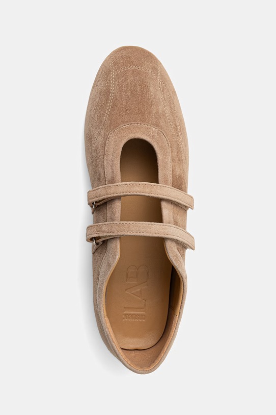 Answear.LAB baleriny zamszowe LT263-1-5.cjk beżowy