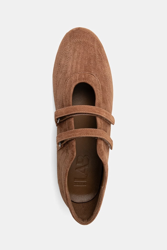 Answear.LAB baleriny zamszowe LT263-1-5.cjk brązowy