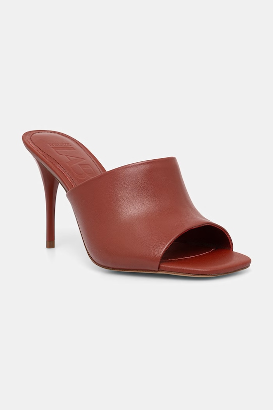 Answear.LAB klapki skórzane LT2667-1.cjk czerwony WS26