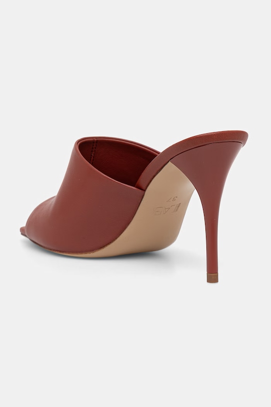 Obuwie Answear.LAB klapki skórzane LT2667-1.cjk czerwony