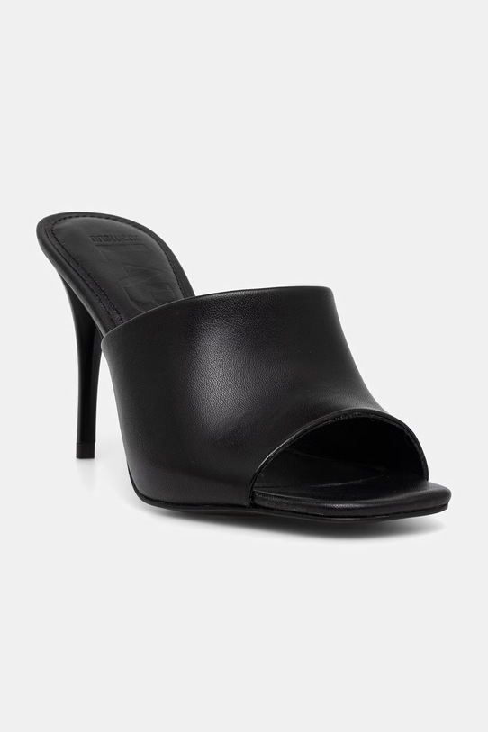 Answear.LAB klapki skórzane LT2667-1.cjk czarny WS26