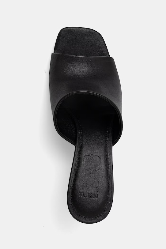 Answear.LAB klapki skórzane czarny LT2667-1.cjk