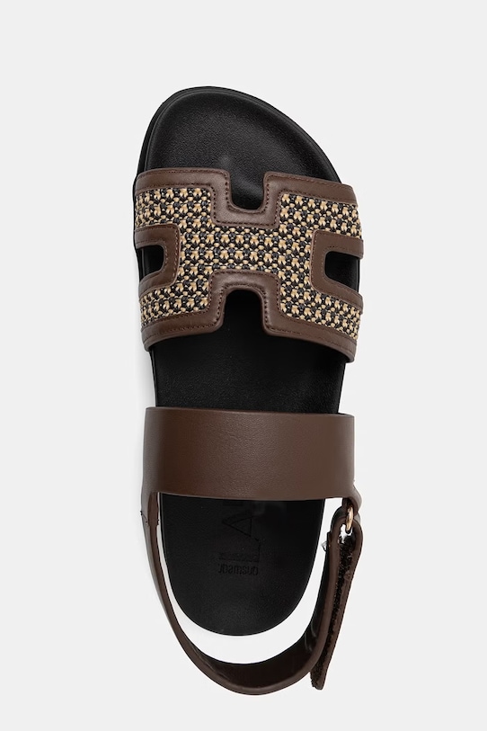 Answear.LAB sandały skórzane brązowy LT952LB-6530.cjk