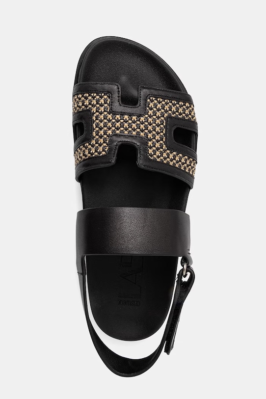 Answear.LAB sandały skórzane czarny LT952LB-6530.cjk