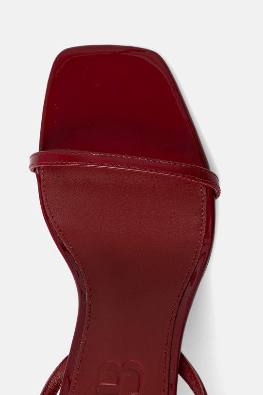 Answear.LAB sandały skórzane czerwony WS26-OBD059