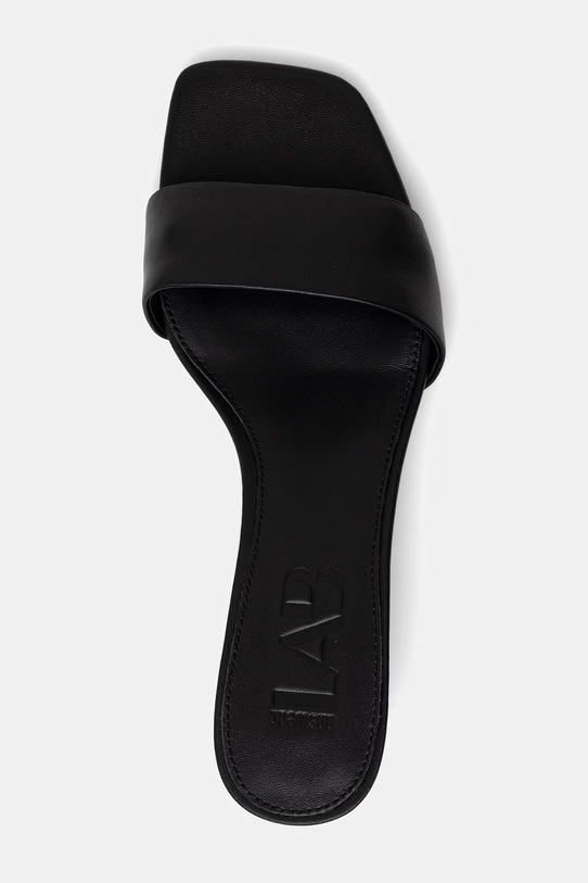 Answear.LAB klapki damskie skórzane czarny WS26-OBD060