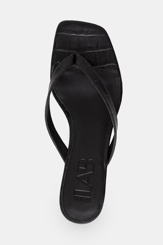 Answear.LAB klapki damskie skórzane czarny WS26-OBD061