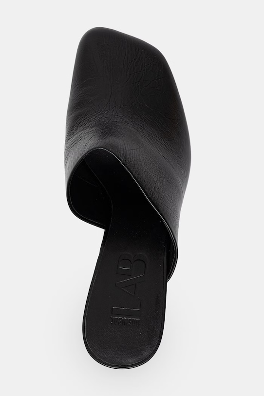 Answear.LAB klapki mules damskie skórzane czarny WS26-OBD063