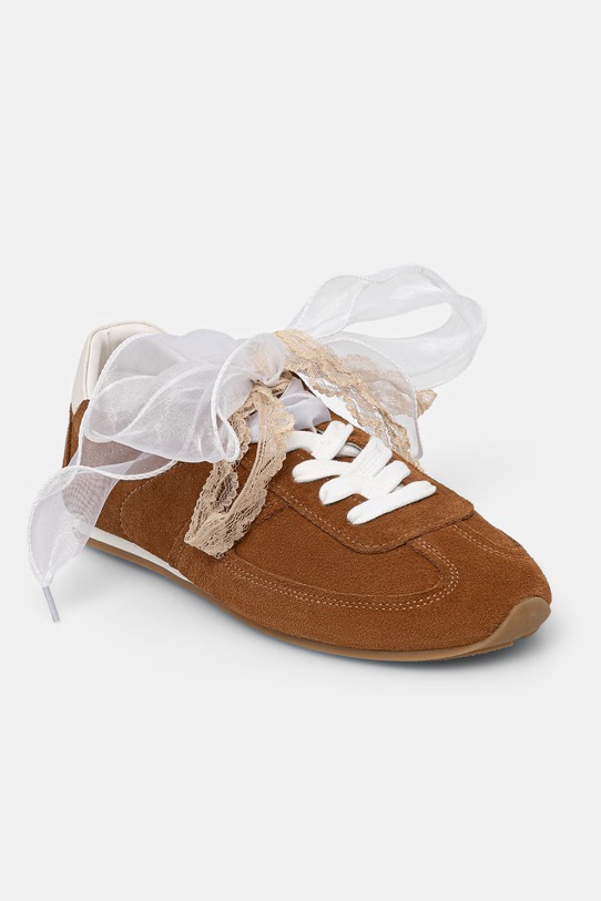 Answear.LAB sneakersy skórzane brązowy V2286-68.cjk