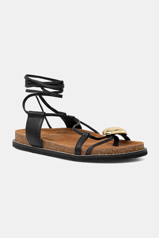 Obuwie Answear.LAB sandały skórzane dziecięce 19220-1.cjk czarny