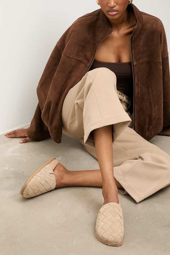 Answear.LAB klapki zamszowe WS26-OBD071