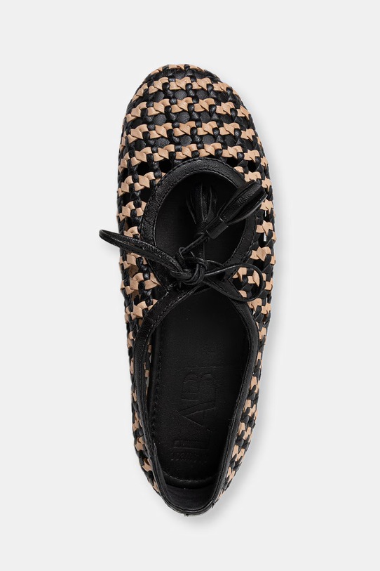 Answear.LAB baleriny skórzane czarny 19601.cjk