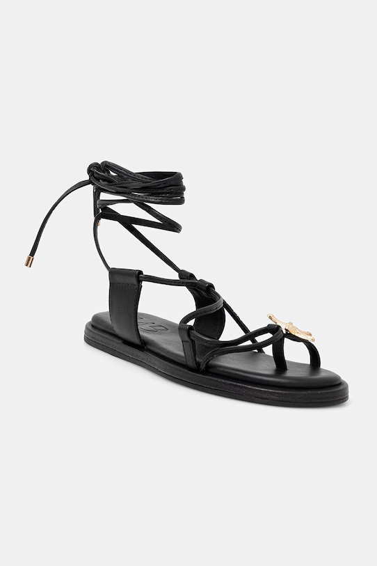 Obuwie Answear.LAB sandały skórzane WS26-OBD077 czarny