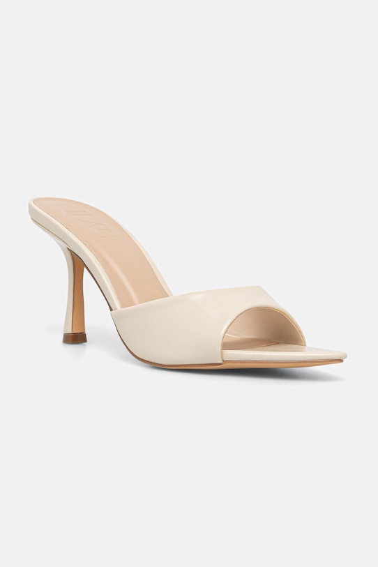 Answear.LAB klapki na szpilce damskie WS26-OBD089 beżowy WS26