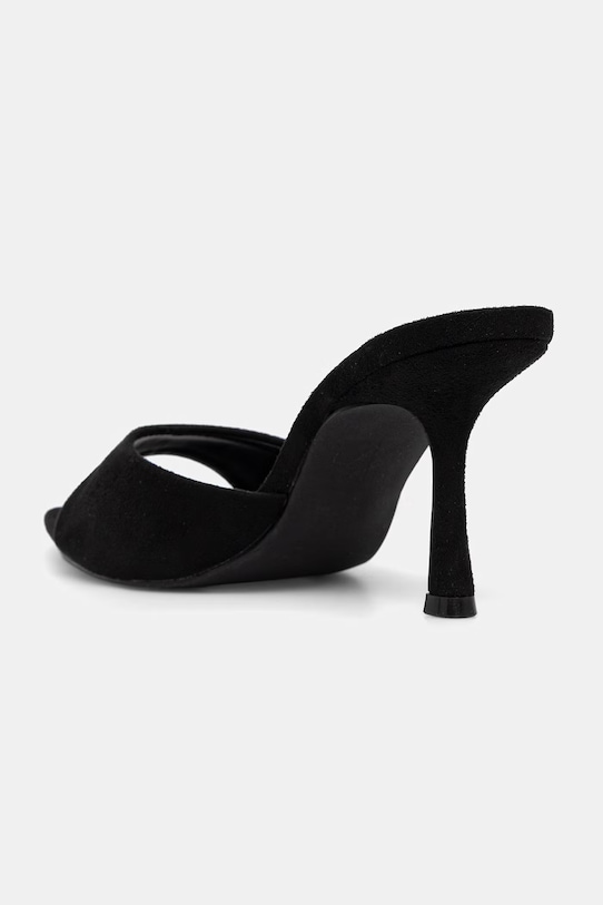 Obuwie Answear.LAB klapki na szpilce damskie WS26-OBD089 czarny