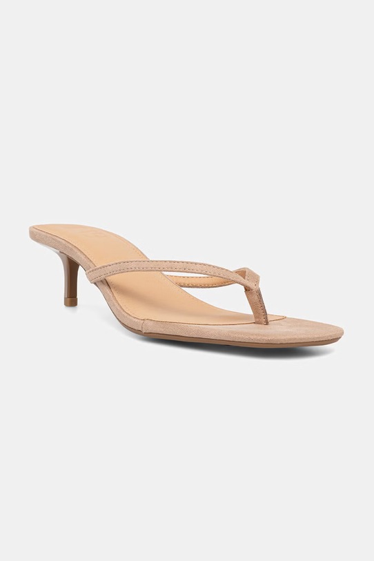 Answear.LAB japonki na niskim obcasie damskie WS26-OBD092 beżowy WS26