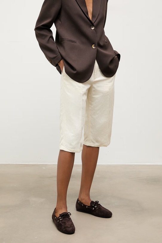 Answear.LAB mokasyny zamszowe z kolekcji Unscripted płaski brązowy LT24195SK-22.cjk