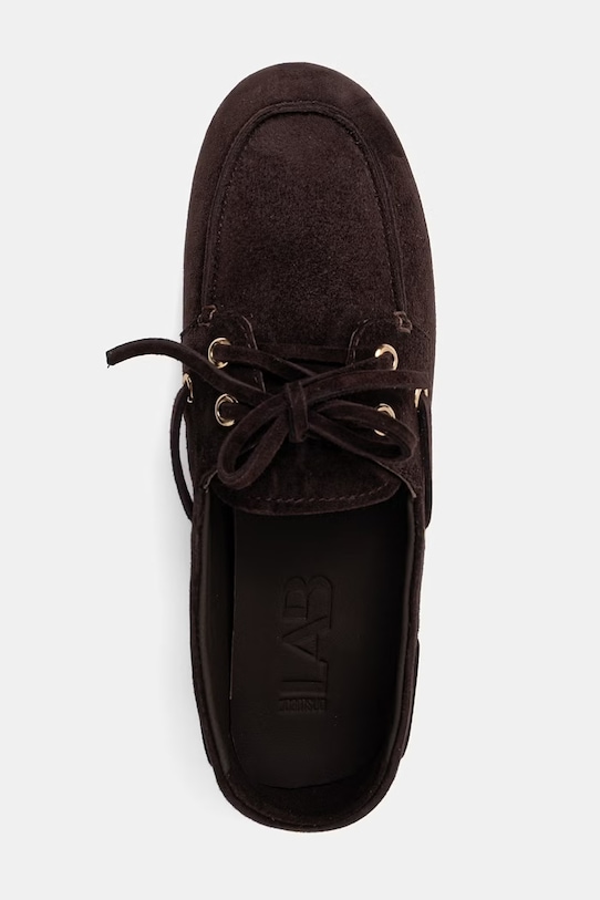 Answear.LAB mokasyny zamszowe brązowy LT24195SK-22.cjk