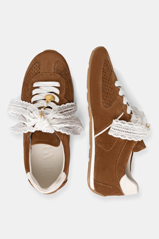 Answear.LAB sneakersy zamszowe V2286-148.cjk brązowy WS26