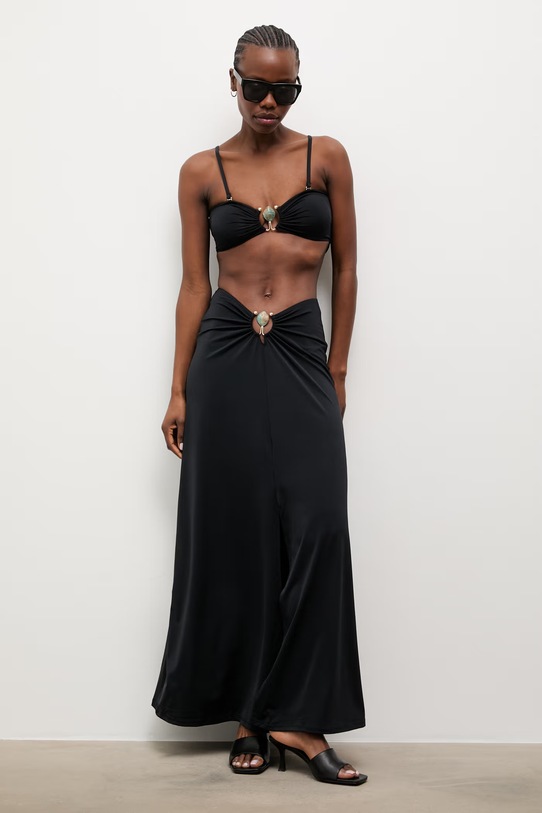 Answear.LAB spódnica plażowa damska AT4VT2525.fak czarny WS26