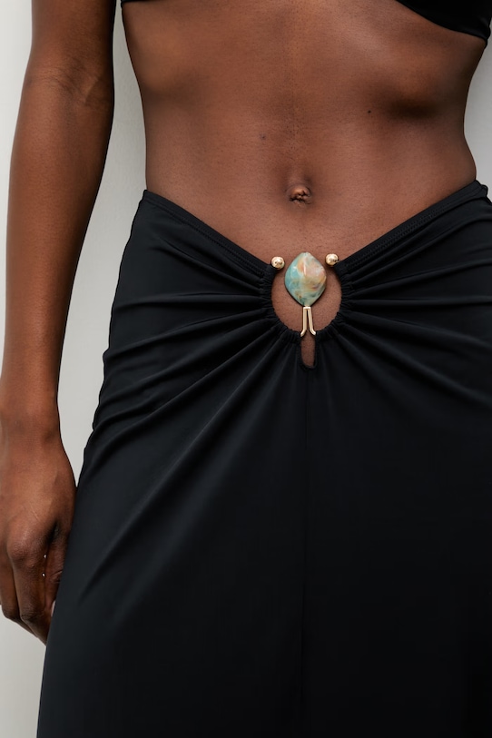 Answear.LAB spódnica plażowa damska czarny AT4VT2525.fak