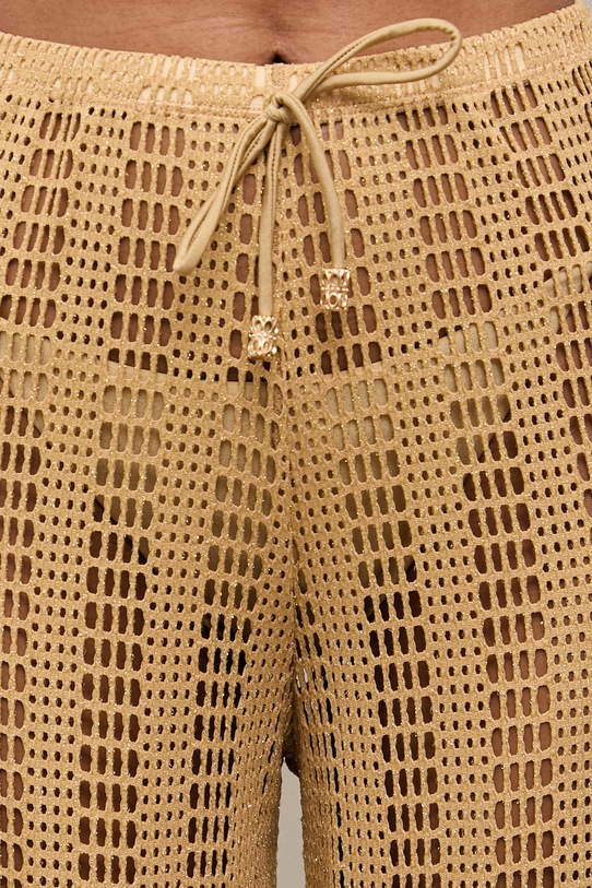 Plážové kalhoty Answear.LAB hnědá WS26-OPD003