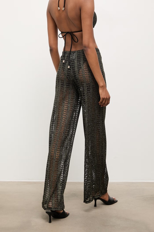 Odzież Answear.LAB spodnie plażowe WS26-OPD003 czarny