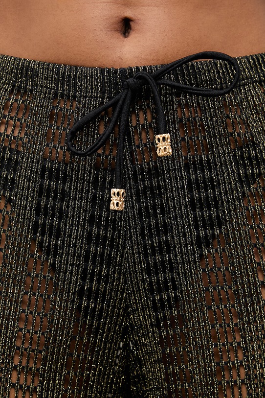 Answear.LAB spodnie plażowe czarny WS26-OPD003