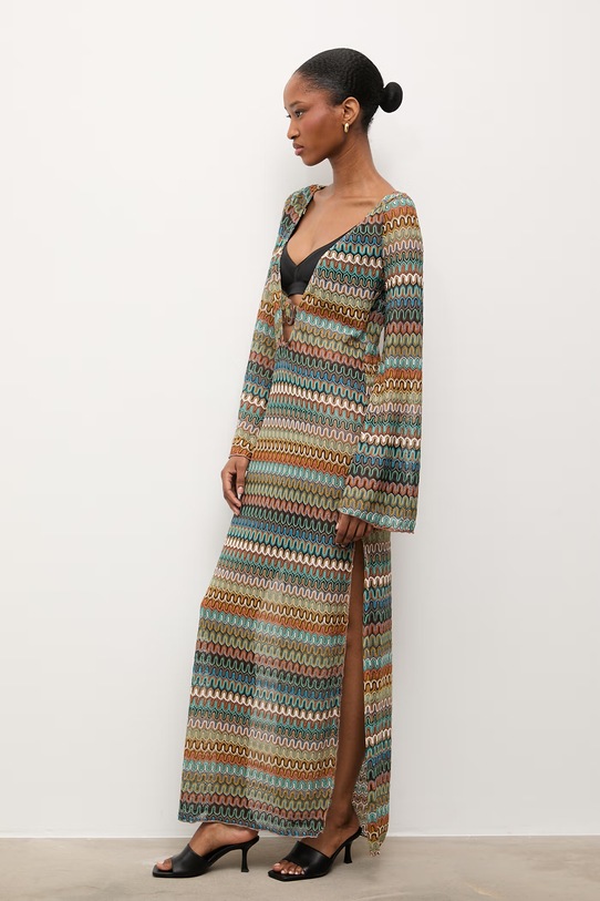 Answear.LAB plažna obleka ženska HL4AE91.fak rdeča WS26